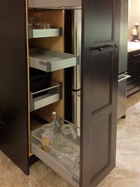 refrigerator slideout cabinet