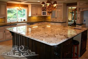 marble kitchen counters