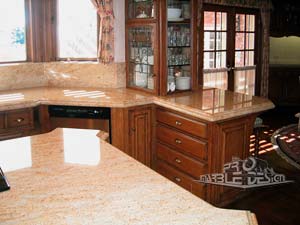kitchen marble counter